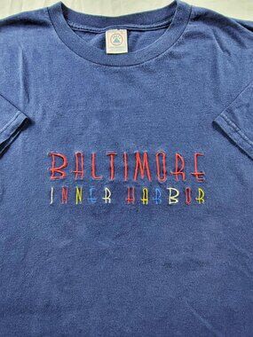 vintage Baltimore Orioles navy blue tee